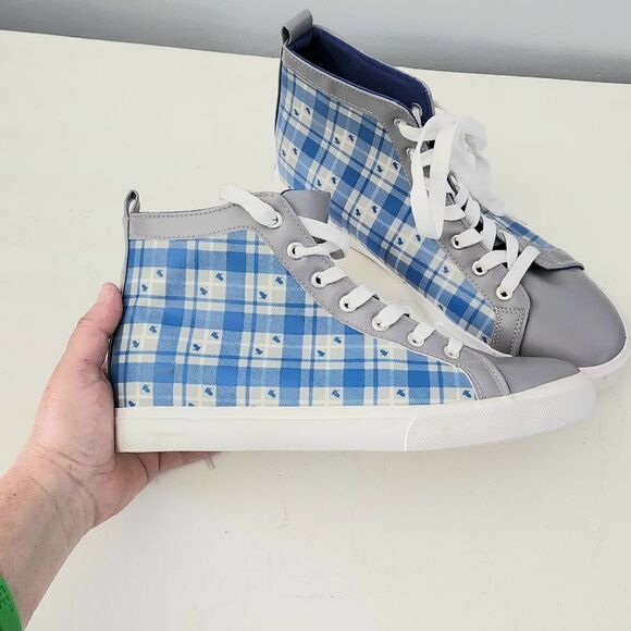 Ground up Harry Potter ravenclaw sneakers mon leather men's size 8 - Picture 3 of 5